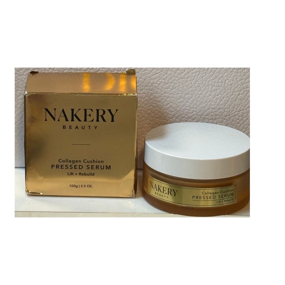 NAKERY Beauty Collagen Cushion Pressed Serum Lift & Rebuild - 100g - NEW in Box